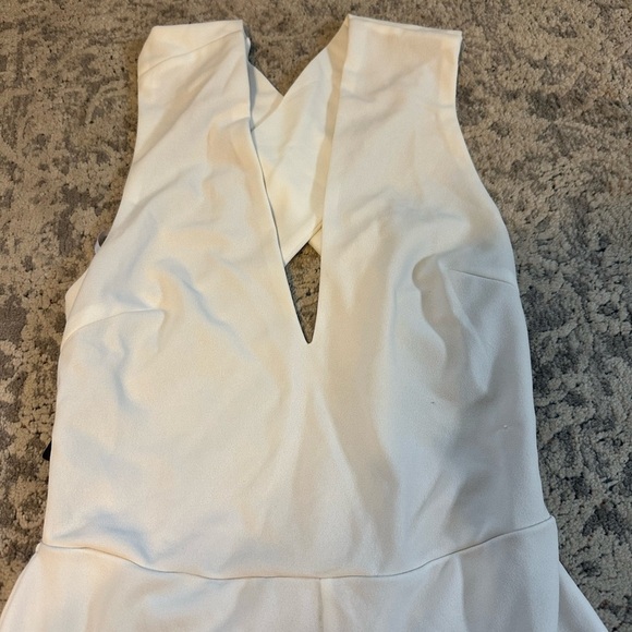Lulu's White Sleeveless Jumpsuit - Picture 8 of 8